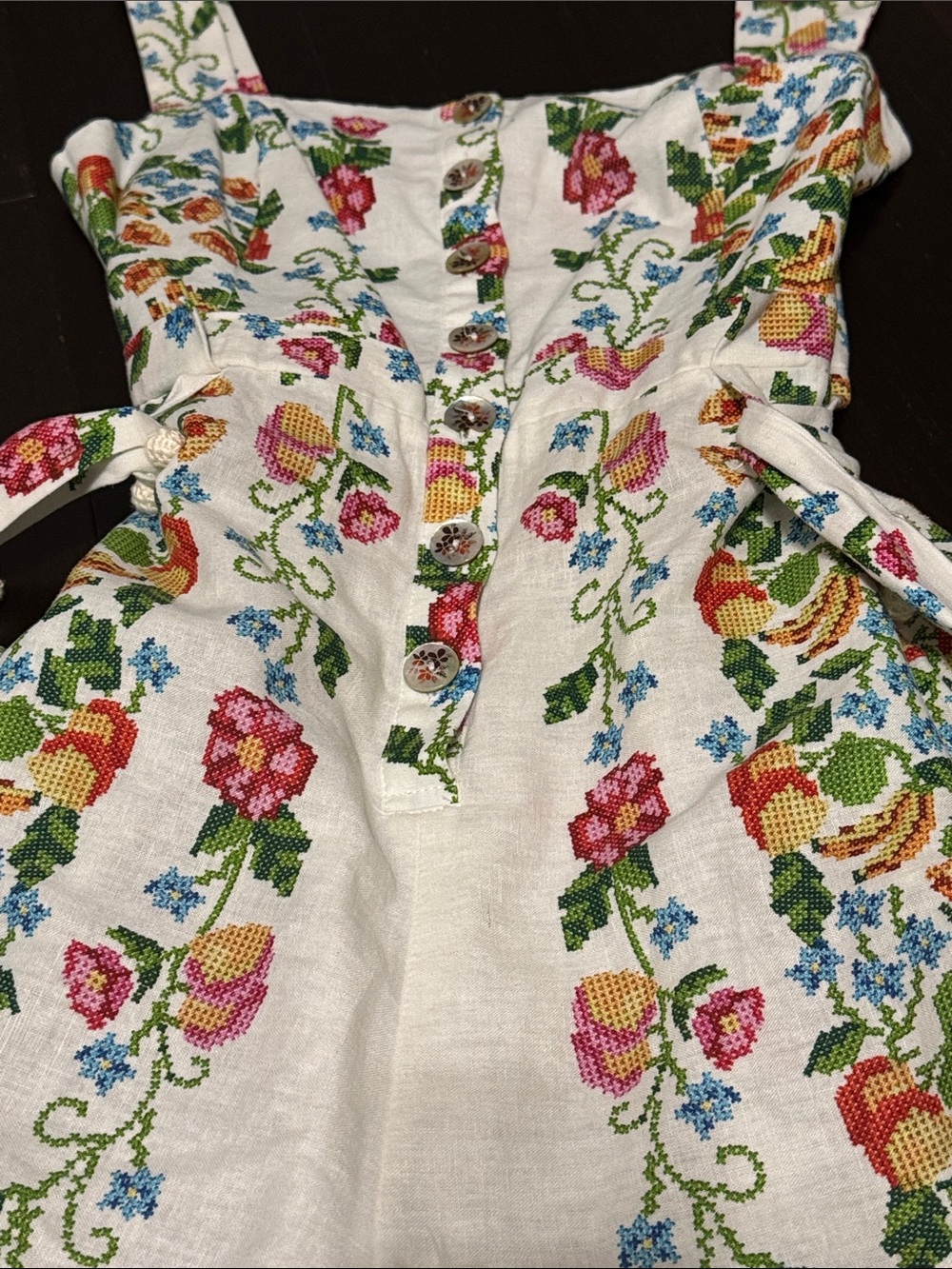 Farm Rio Tropical Romance Romper - Picture 3 of 6